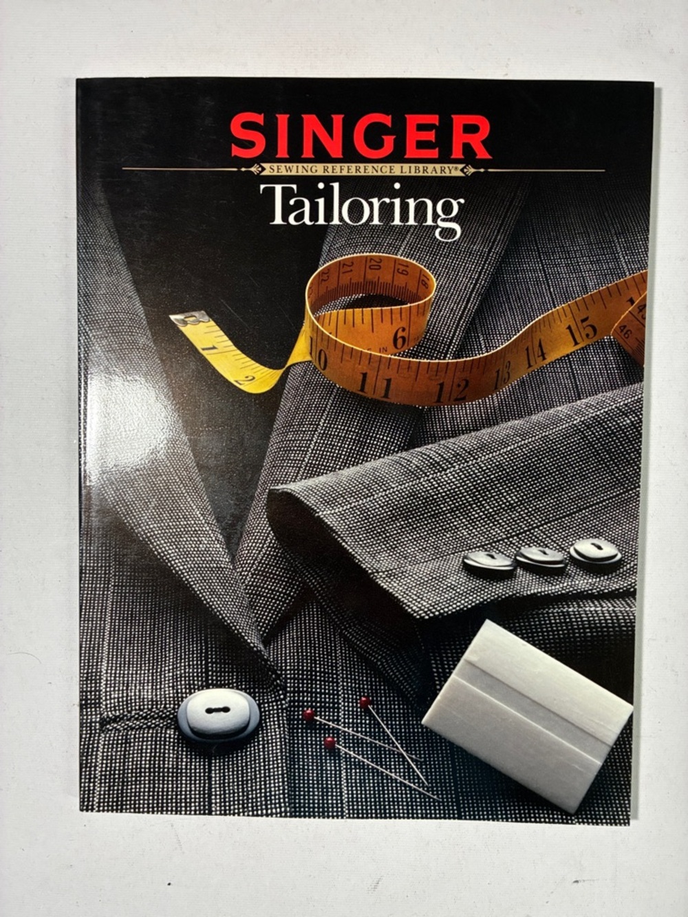 Tailoring Book - Black Cover with Yellow Tape Measure